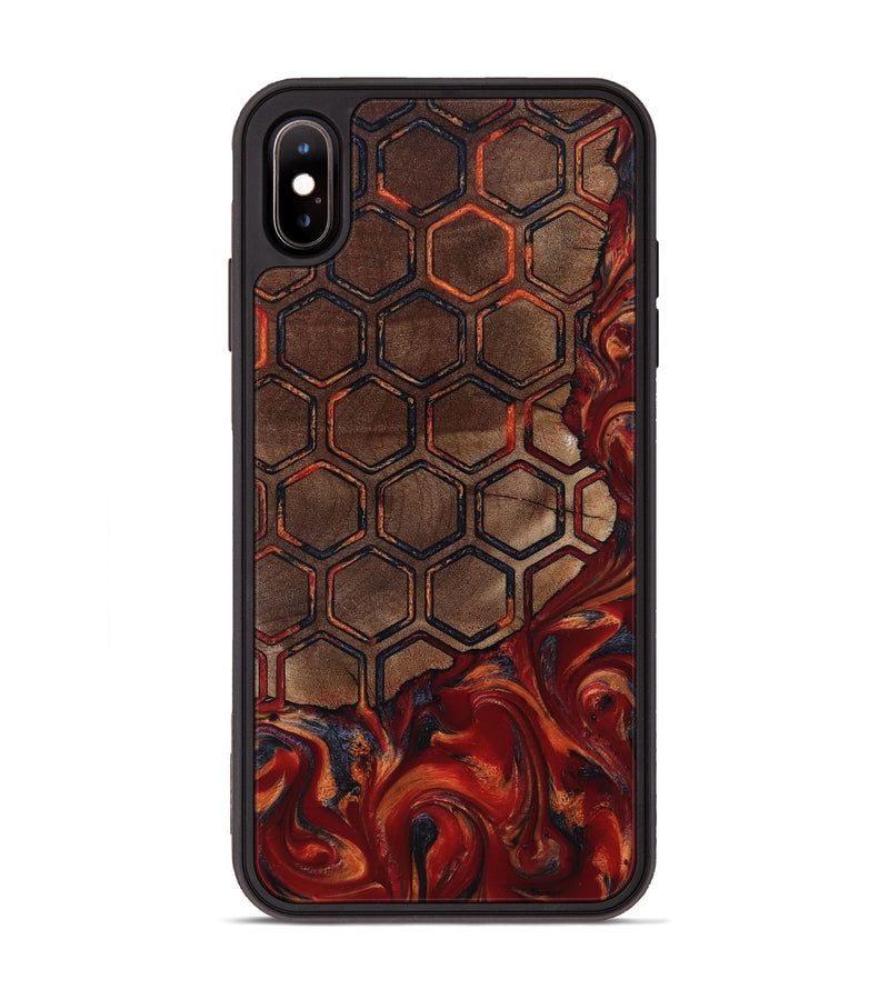 iPhone Xs Max Wood Phone Case - Edwin (Pattern, 818561)