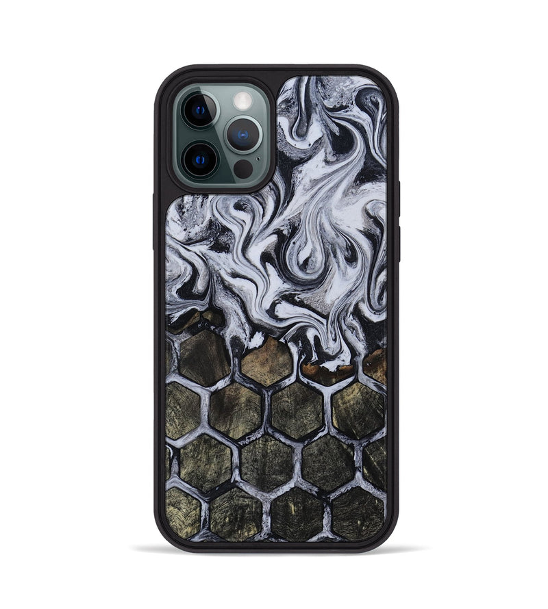 iPhone 12 Pro Wood Phone Case - Elianna (Pattern, 818562)