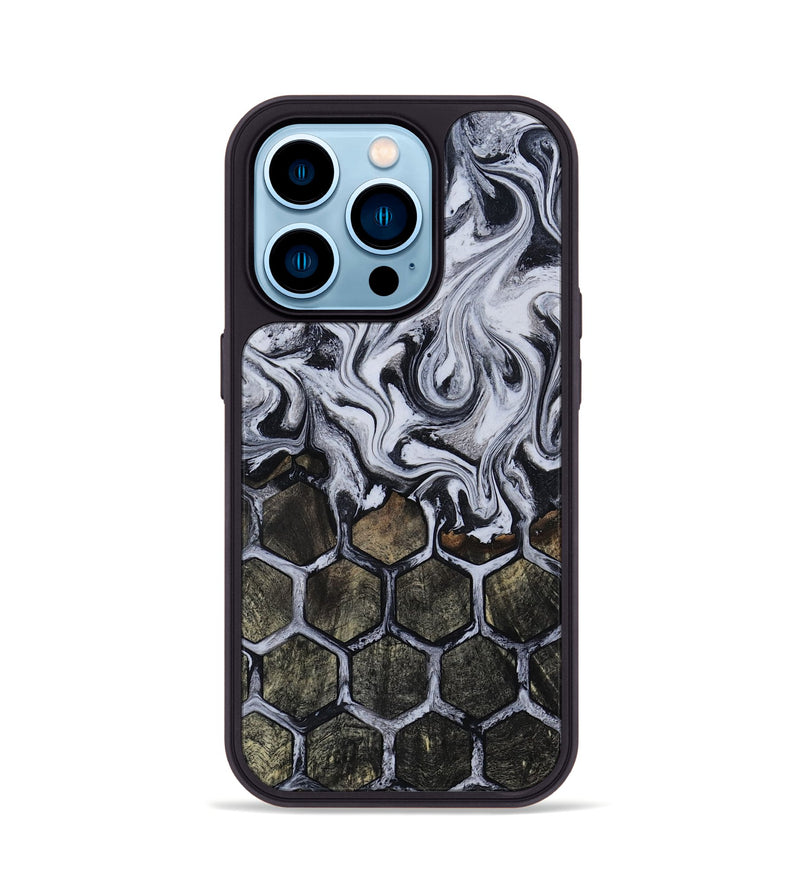 iPhone 14 Pro Wood Phone Case - Elianna (Pattern, 818562)