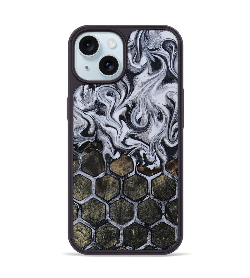 iPhone 15 Wood Phone Case - Elianna (Pattern, 818562)