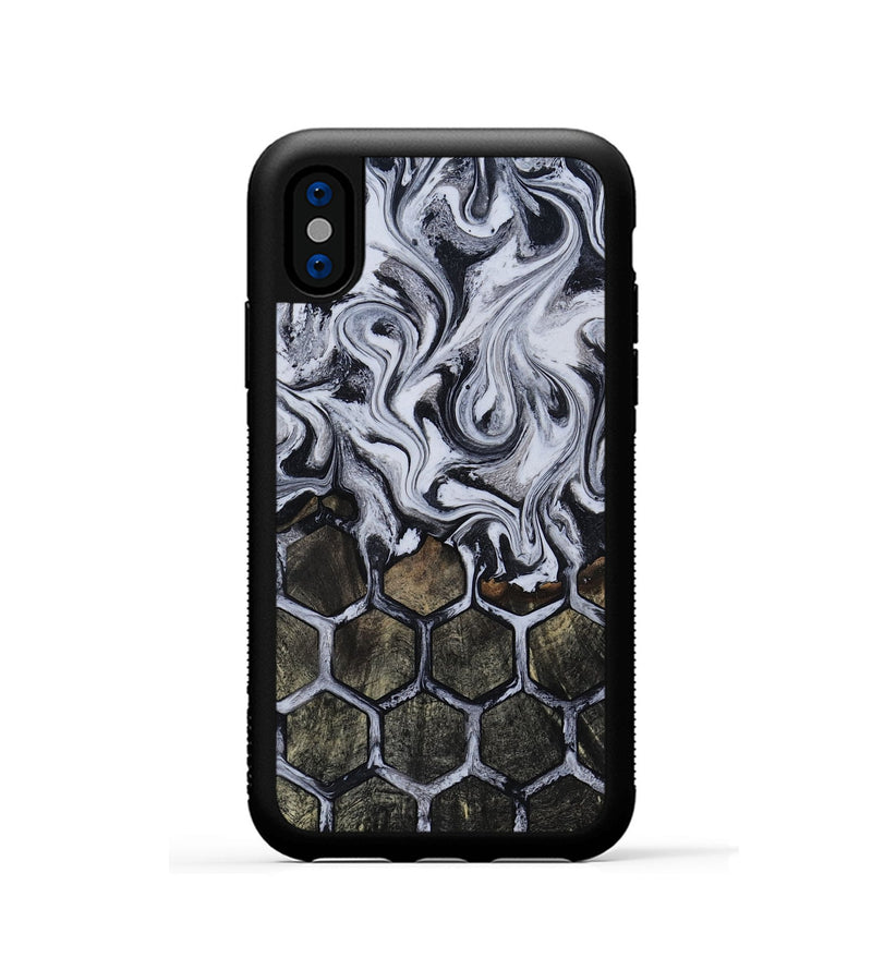 iPhone Xs Wood Phone Case - Elianna (Pattern, 818562)