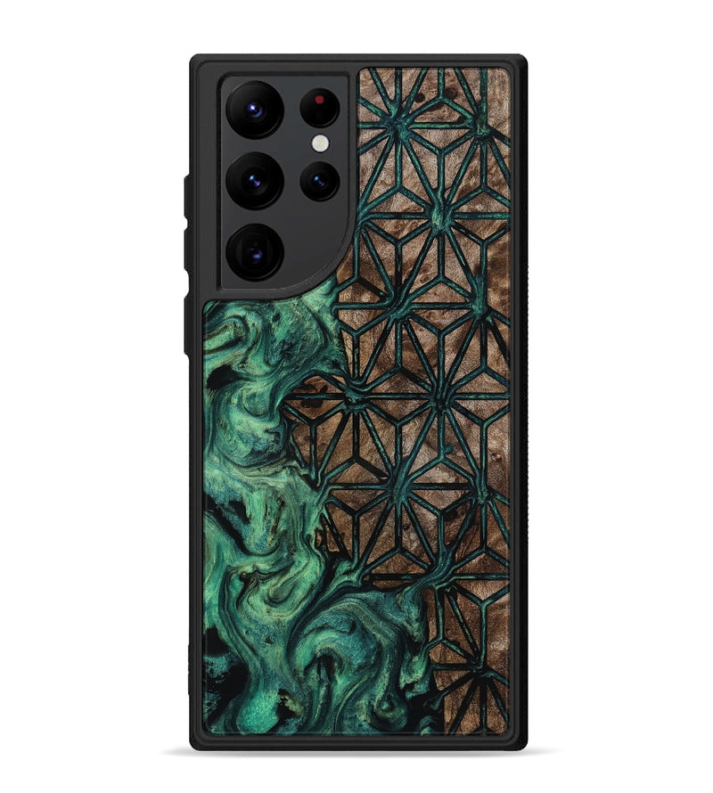 Galaxy S22 Ultra Wood Phone Case - Zaire (Pattern, 818563)
