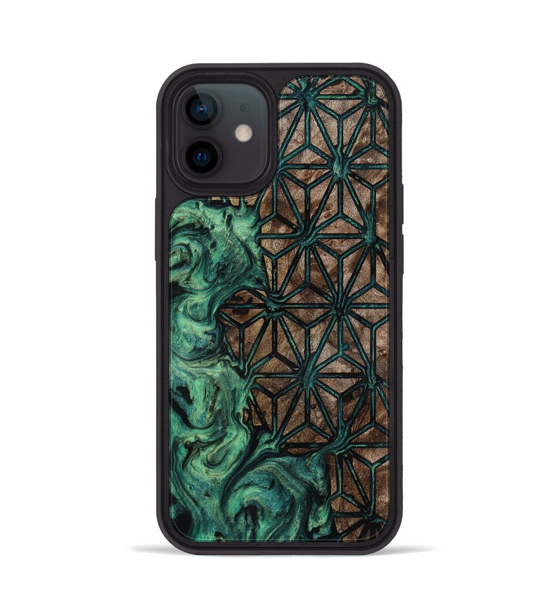 iPhone 12 Wood Phone Case - Zaire (Pattern, 818563)