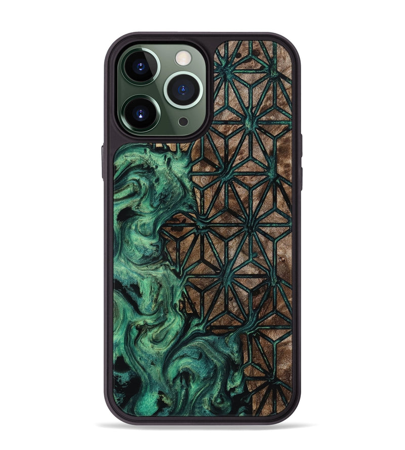 iPhone 13 Pro Max Wood Phone Case - Zaire (Pattern, 818563)
