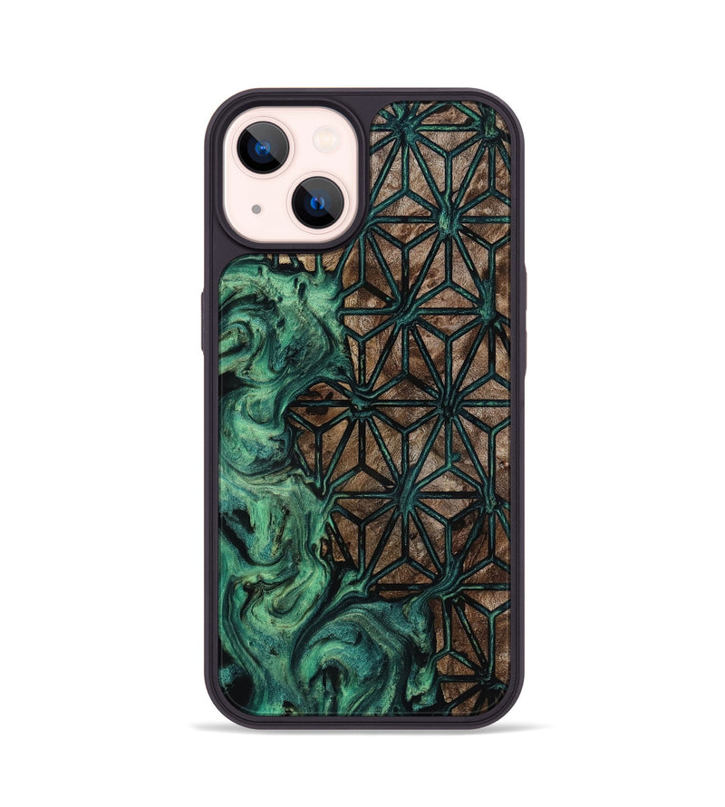 iPhone 14 Wood Phone Case - Zaire (Pattern, 818563)