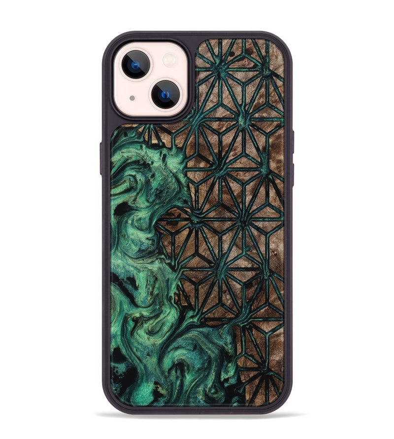 iPhone 14 Plus Wood Phone Case - Zaire (Pattern, 818563)
