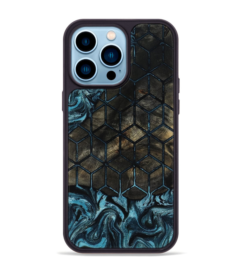 iPhone 14 Pro Max Wood Phone Case - Maribel (Pattern, 818565)