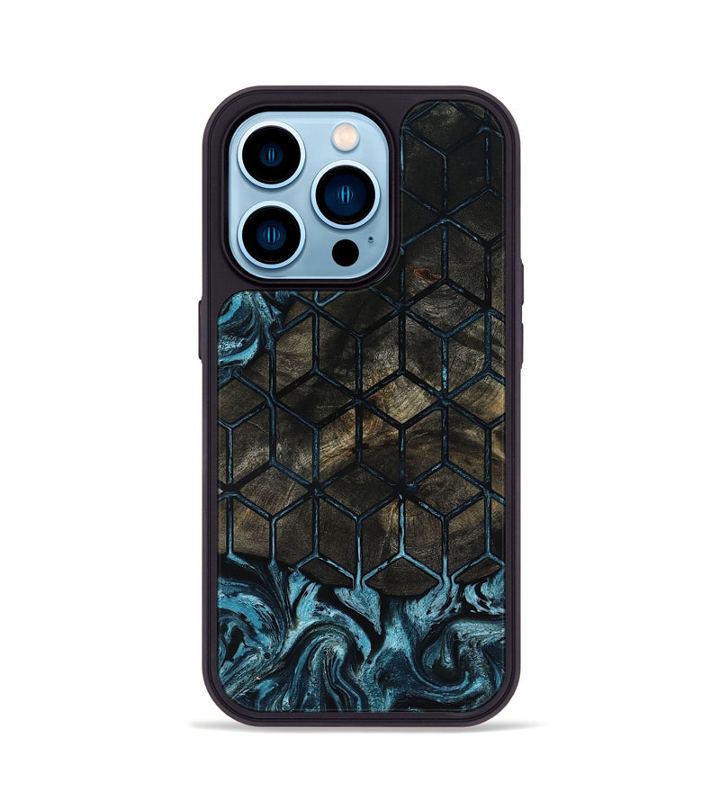 iPhone 14 Pro Wood Phone Case - Maribel (Pattern, 818565)