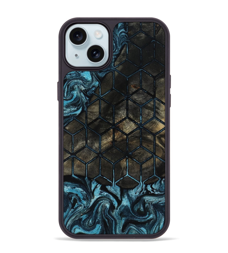 iPhone 15 Plus Wood Phone Case - Maribel (Pattern, 818565)