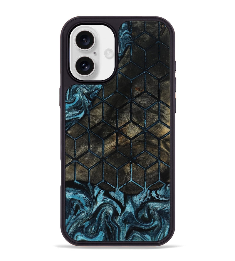 iPhone 16 Plus Wood Phone Case - Maribel (Pattern, 818565)
