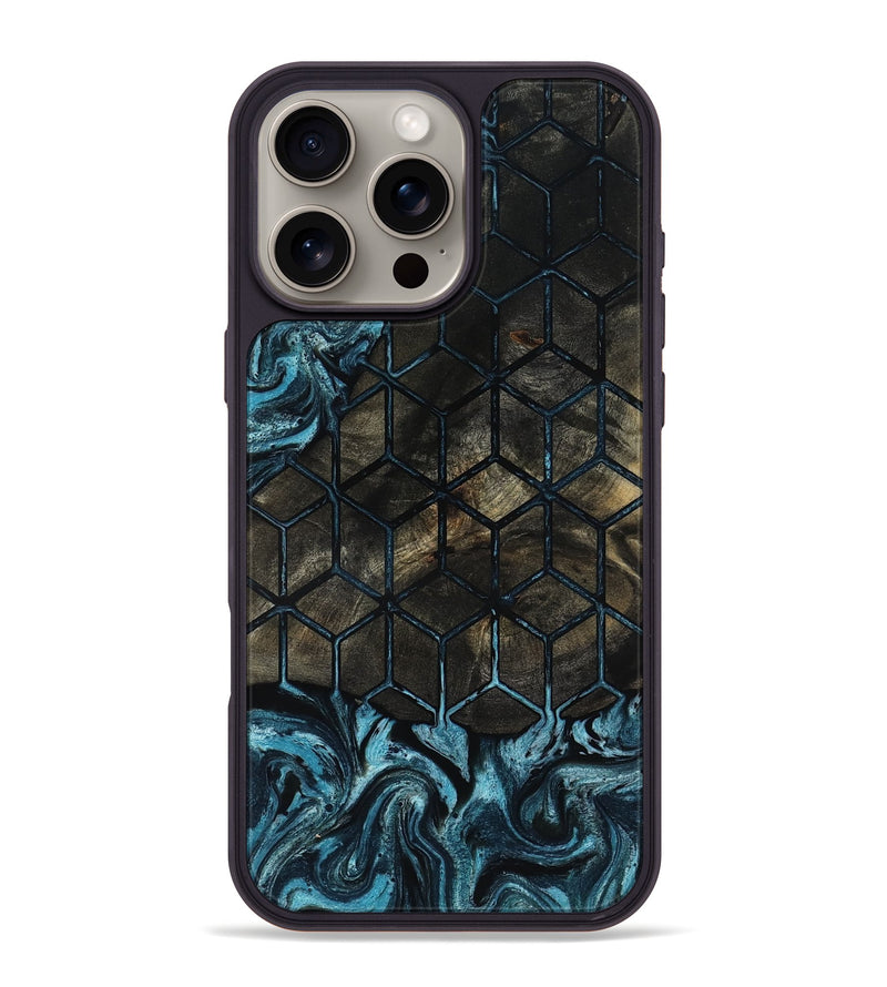iPhone 16 Pro Max Wood Phone Case - Maribel (Pattern, 818565)