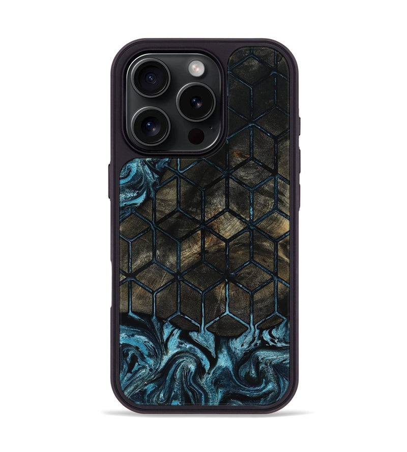 iPhone 16 Pro Wood Phone Case - Maribel (Pattern, 818565)
