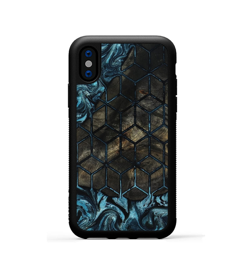 iPhone Xs Wood Phone Case - Maribel (Pattern, 818565)