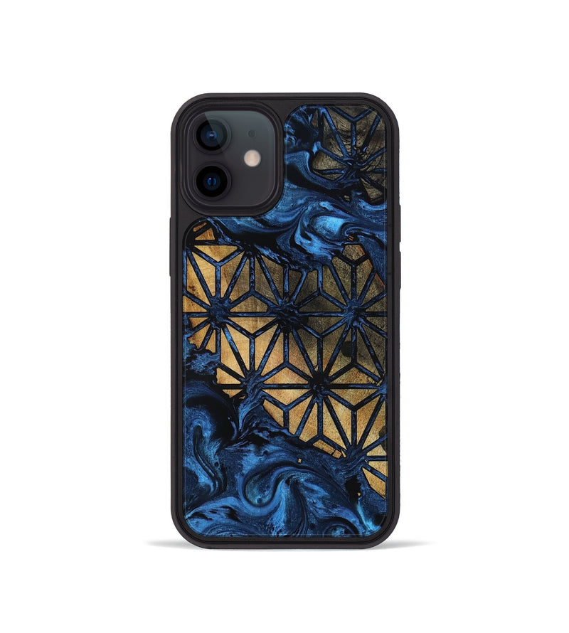 iPhone 12 mini Wood Phone Case - Al (Pattern, 818566)