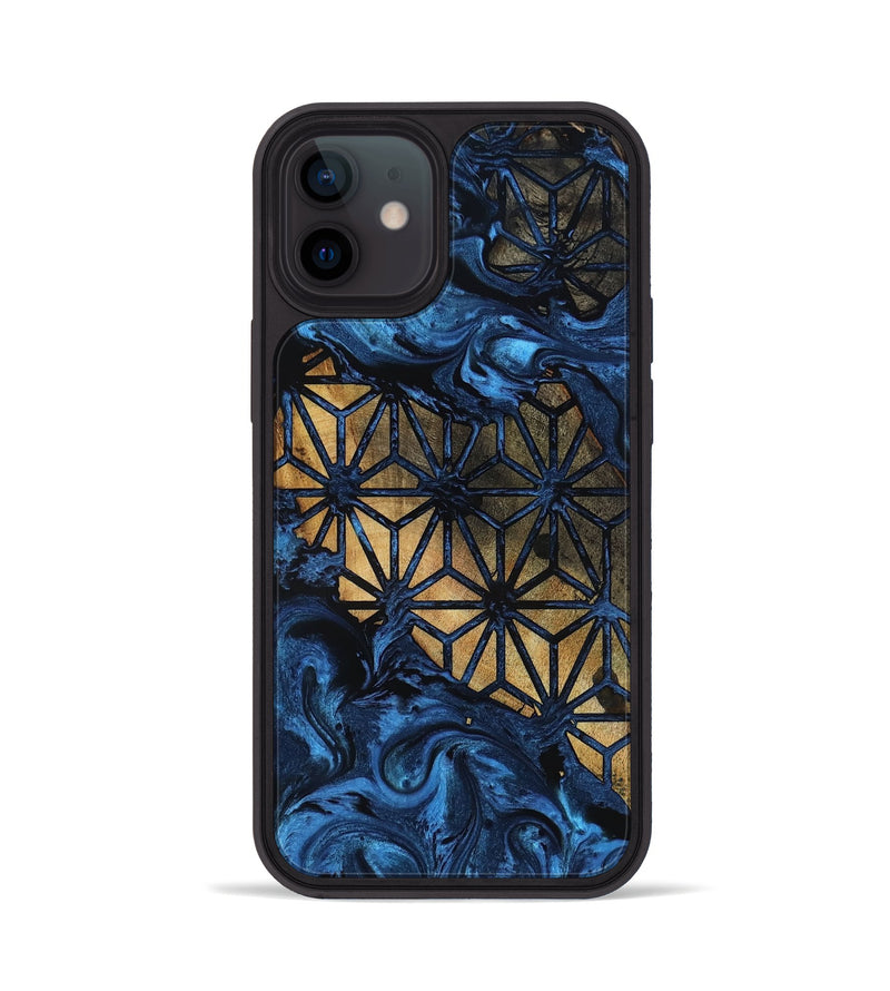 iPhone 12 Wood Phone Case - Al (Pattern, 818566)