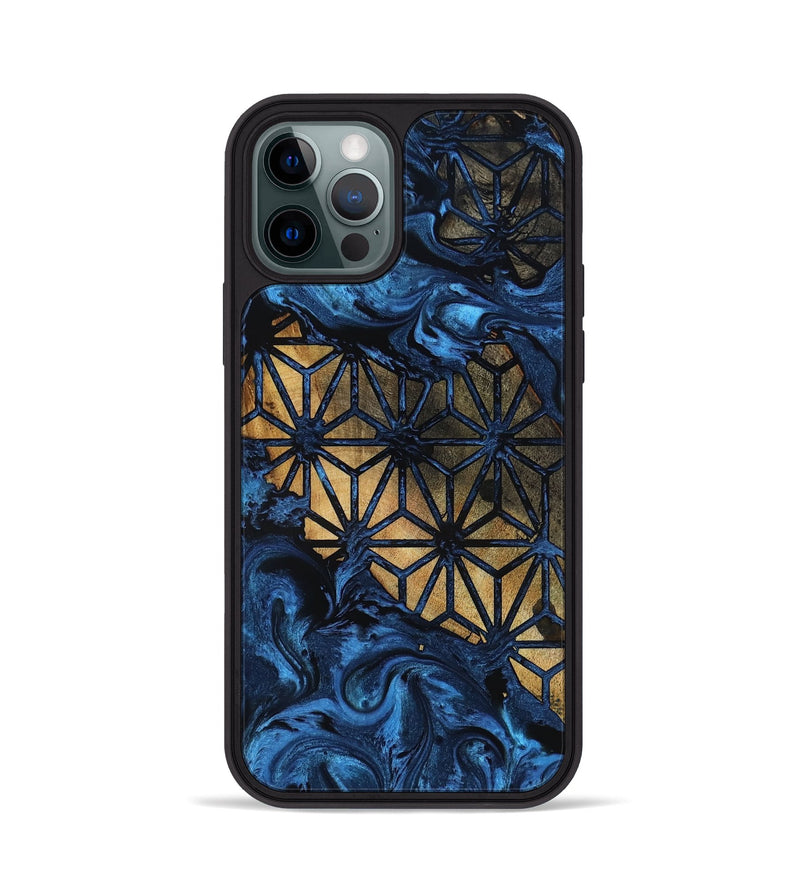 iPhone 12 Pro Wood Phone Case - Al (Pattern, 818566)