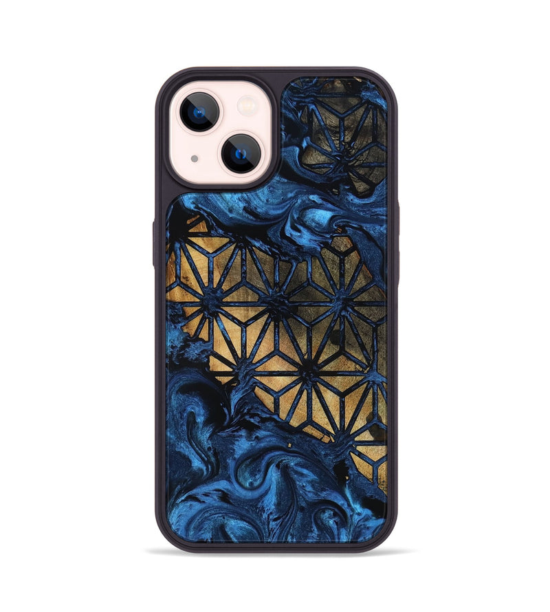 iPhone 14 Wood Phone Case - Al (Pattern, 818566)