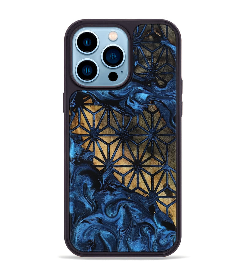 iPhone 14 Pro Max Wood Phone Case - Al (Pattern, 818566)