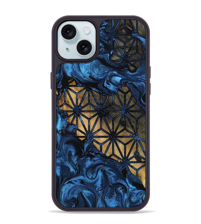 iPhone 15 Plus Wood Phone Case - Al (Pattern, 818566)
