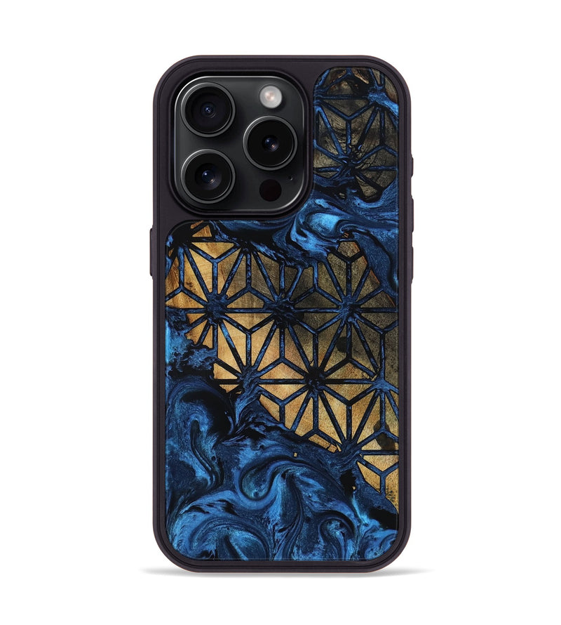 iPhone 15 Pro Wood Phone Case - Al (Pattern, 818566)