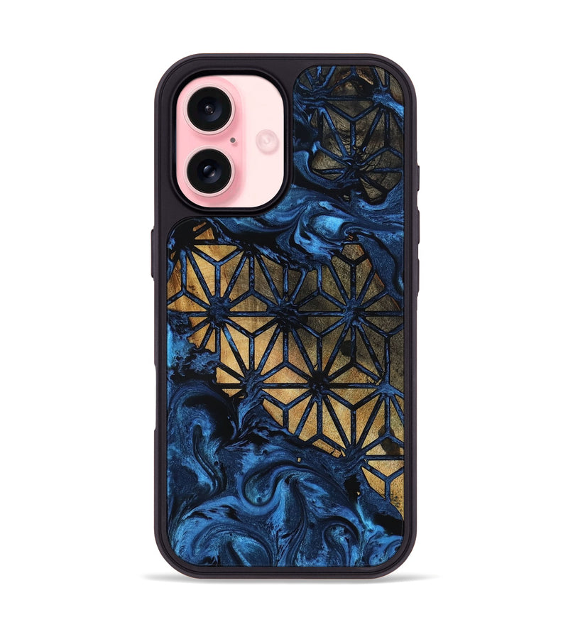 iPhone 16 Wood Phone Case - Al (Pattern, 818566)