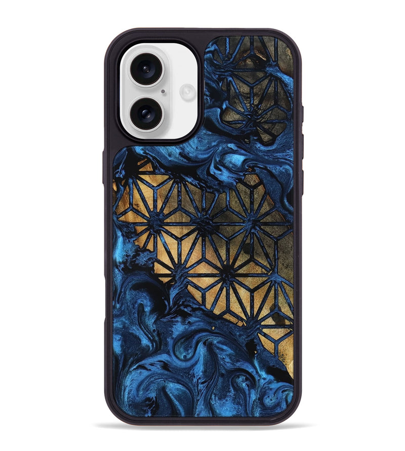 iPhone 16 Plus Wood Phone Case - Al (Pattern, 818566)
