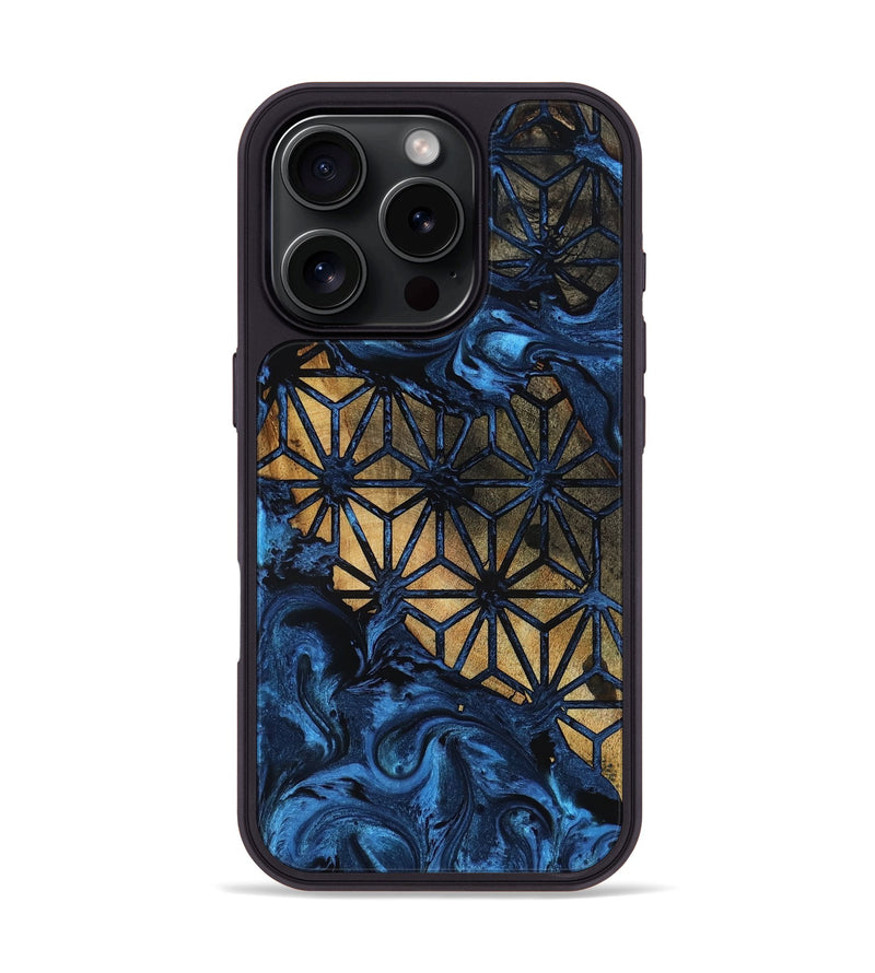 iPhone 16 Pro Wood Phone Case - Al (Pattern, 818566)