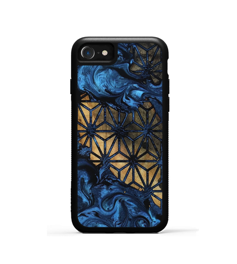 iPhone SE Wood Phone Case - Al (Pattern, 818566)
