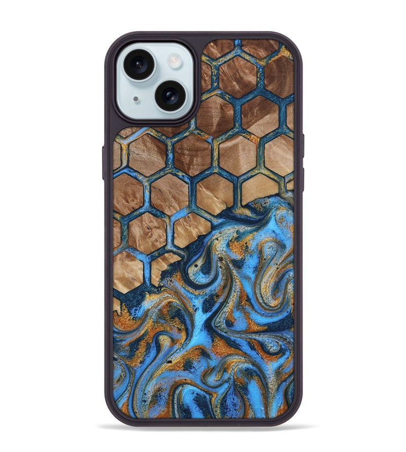 iPhone 15 Plus Wood Phone Case - Boden (Pattern, 818567)