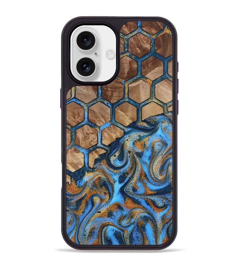 iPhone 16 Plus Wood Phone Case - Boden (Pattern, 818567)