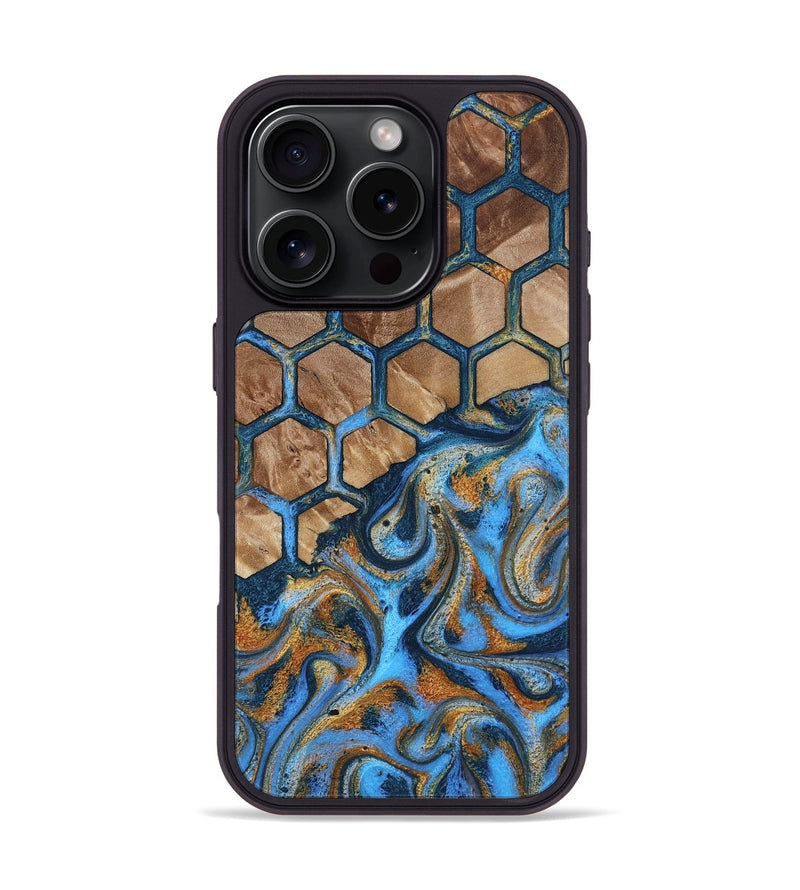iPhone 16 Pro Wood Phone Case - Boden (Pattern, 818567)
