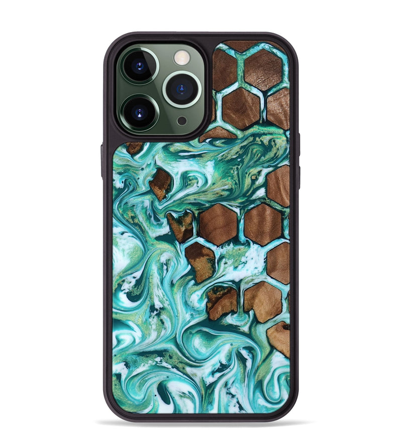 iPhone 13 Pro Max Wood Phone Case - Nala (Pattern, 818568)