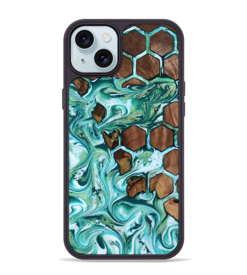 iPhone 15 Plus Wood Phone Case - Nala (Pattern, 818568)