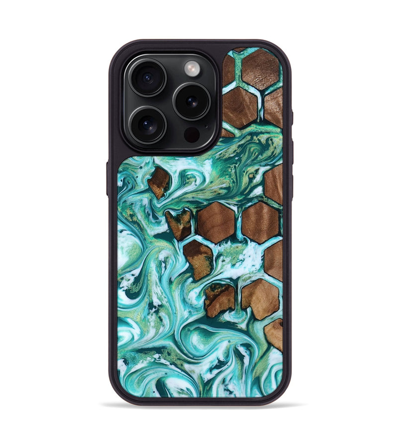 iPhone 15 Pro Wood Phone Case - Nala (Pattern, 818568)