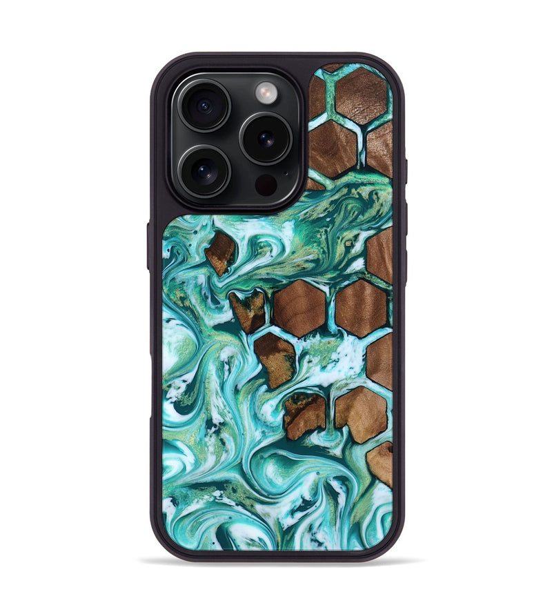 iPhone 16 Pro Wood Phone Case - Nala (Pattern, 818568)
