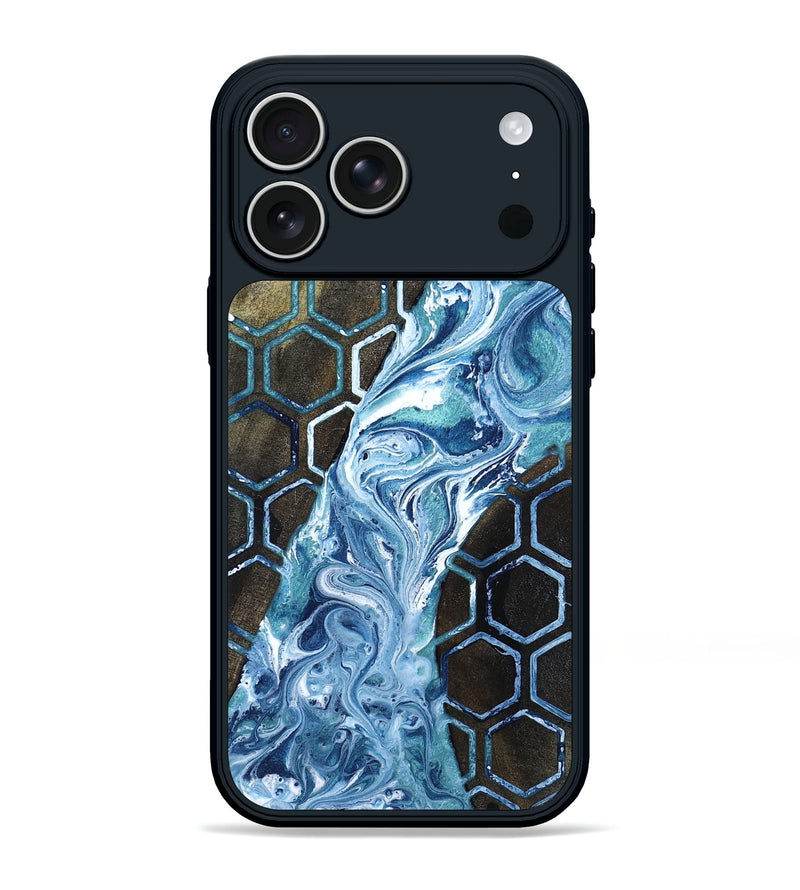 iPhone 17 Pro Max Wood Phone Case - Pink (Pattern, 818569)