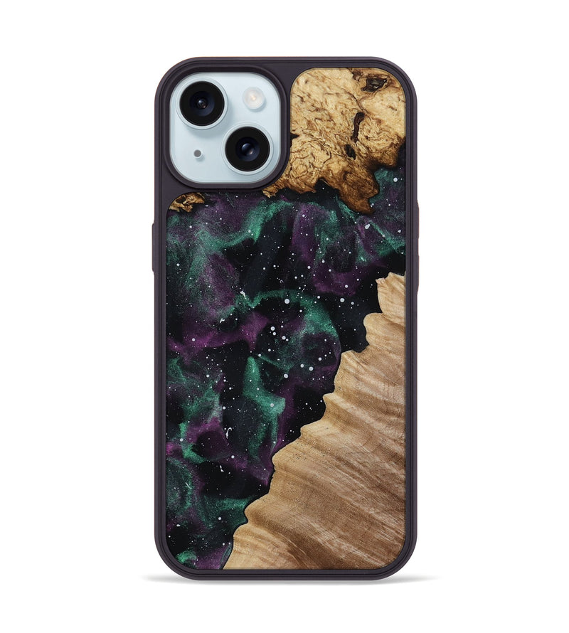 iPhone 15 Wood Phone Case - Kya (Cosmos, 818570)