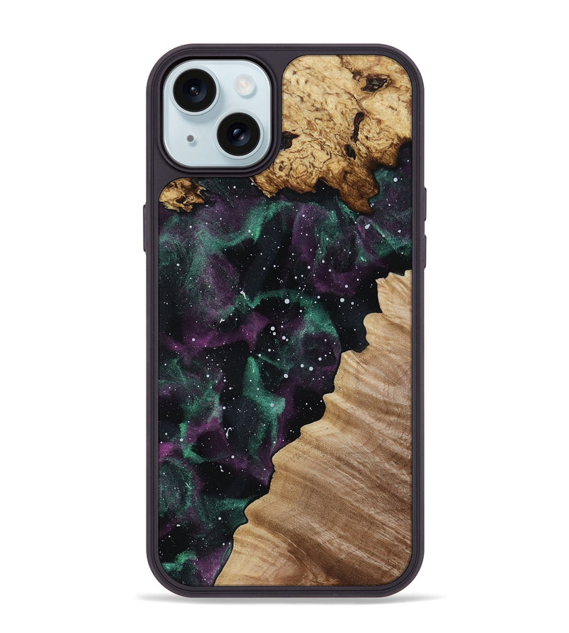 iPhone 15 Plus Wood Phone Case - Kya (Cosmos, 818570)