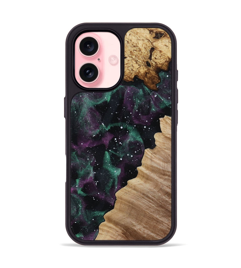 iPhone 16 Wood Phone Case - Kya (Cosmos, 818570)