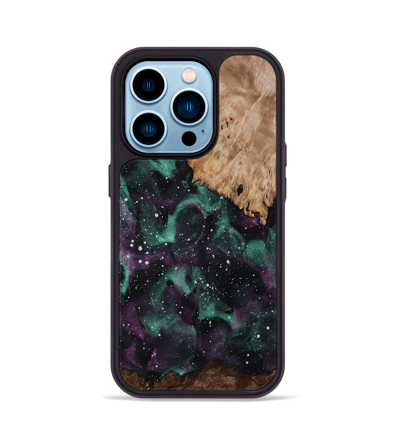 iPhone 14 Pro Wood Phone Case - Westyn (Cosmos, 818571)