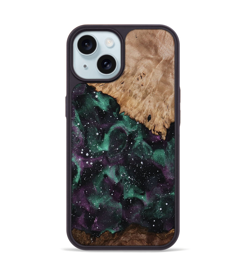 iPhone 15 Wood Phone Case - Westyn (Cosmos, 818571)