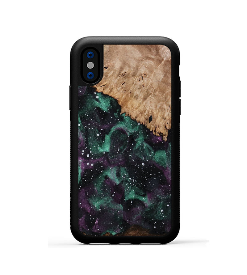 iPhone Xs Wood Phone Case - Westyn (Cosmos, 818571)