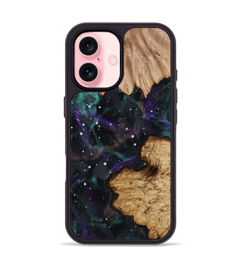 iPhone 16 Wood Phone Case - Larry (Cosmos, 818573)