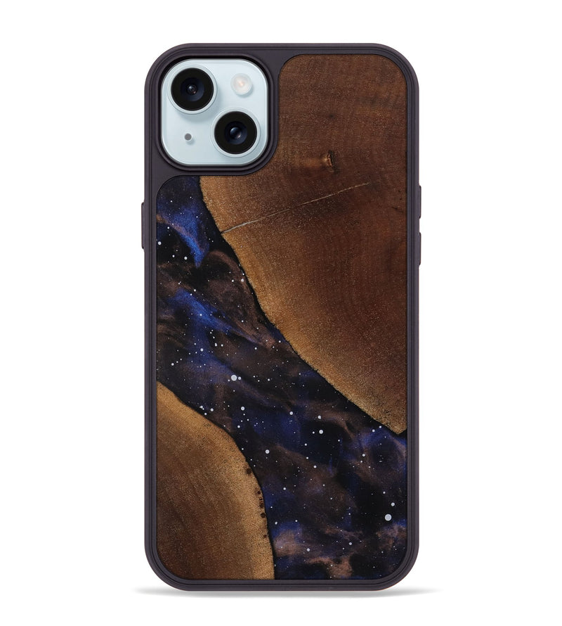 iPhone 15 Plus Wood Phone Case - Marlyn (Cosmos, 818574)