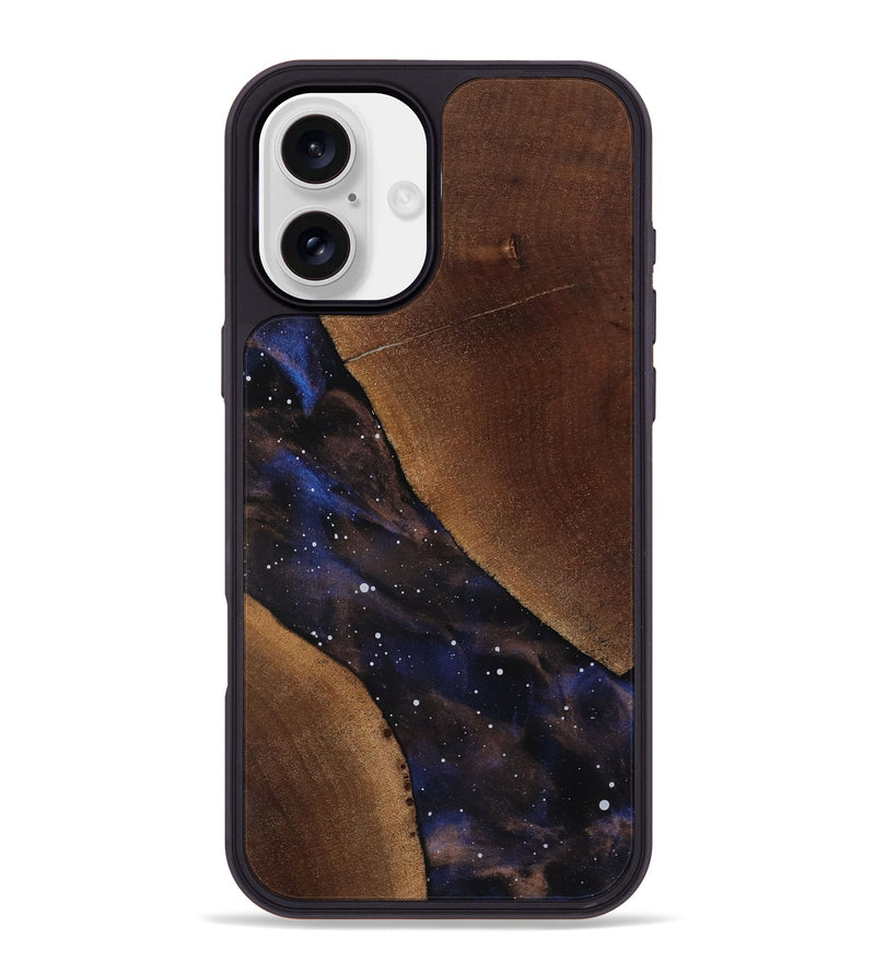 iPhone 16 Plus Wood Phone Case - Marlyn (Cosmos, 818574)