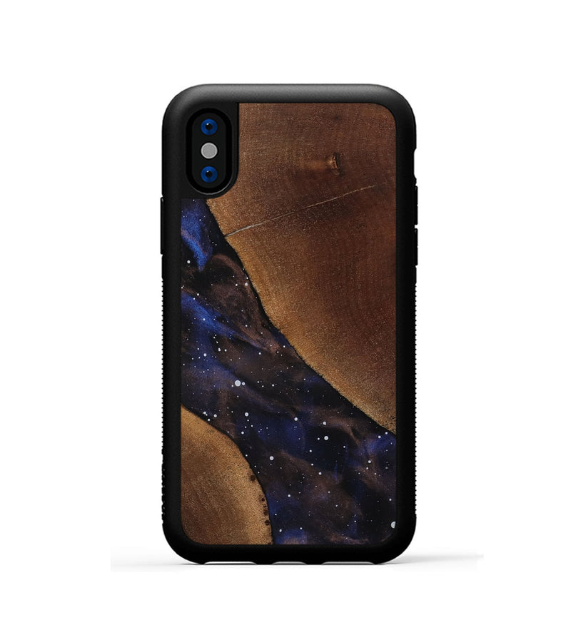 iPhone Xs Wood Phone Case - Marlyn (Cosmos, 818574)