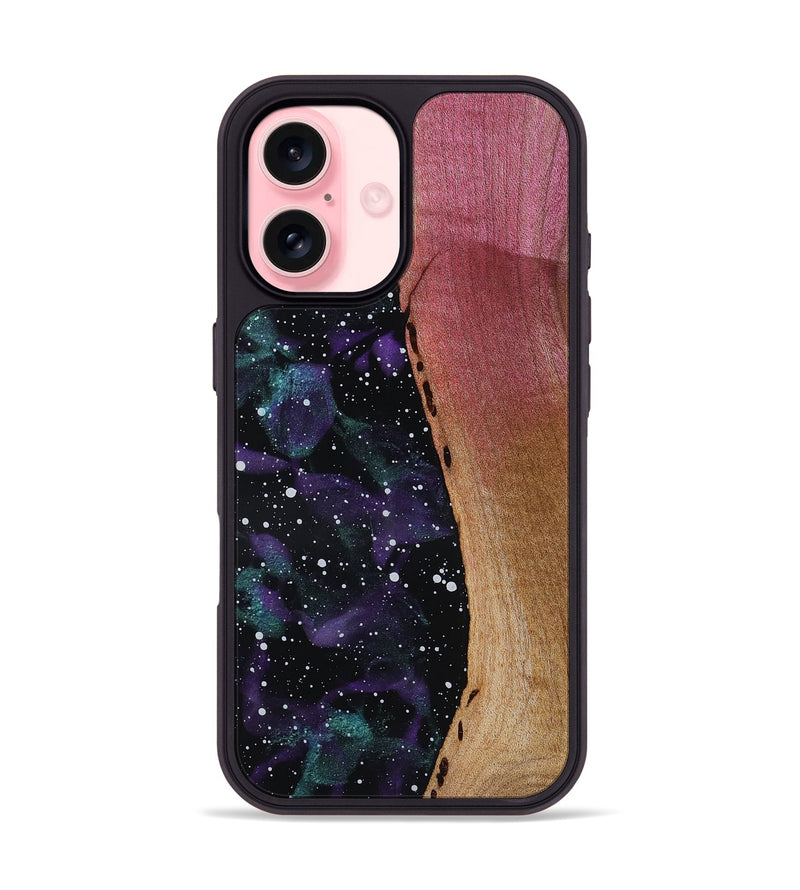 iPhone 16 Wood Phone Case - Lea (Cosmos, 818578)