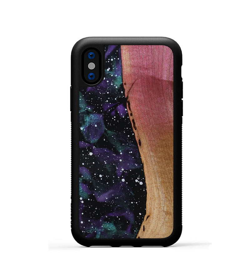 iPhone Xs Wood Phone Case - Lea (Cosmos, 818578)