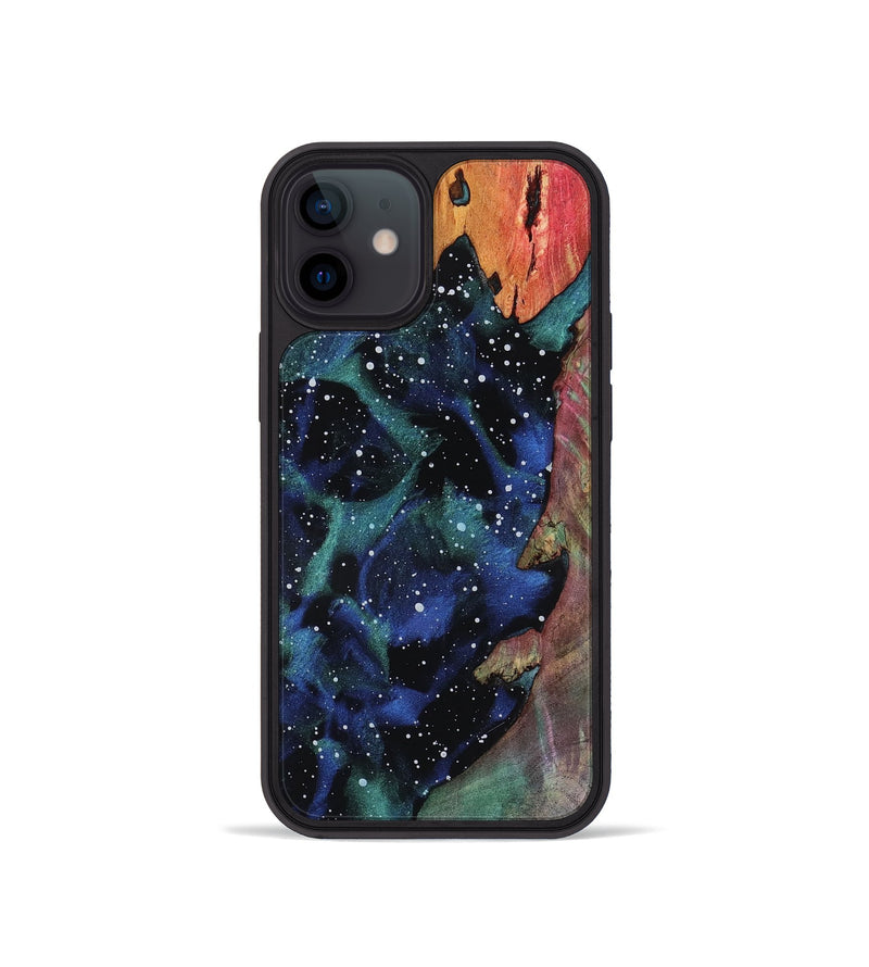 iPhone 12 mini Wood Phone Case - Saniya (Cosmos, 818579)