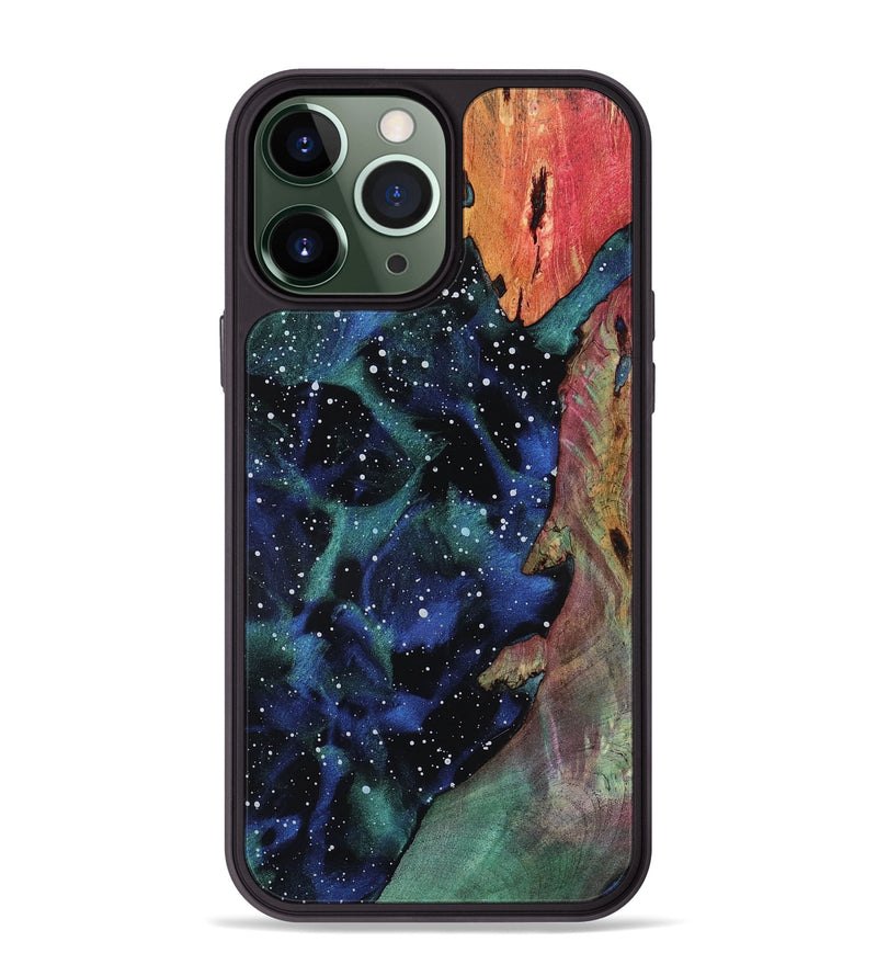 iPhone 13 Pro Max Wood Phone Case - Saniya (Cosmos, 818579)